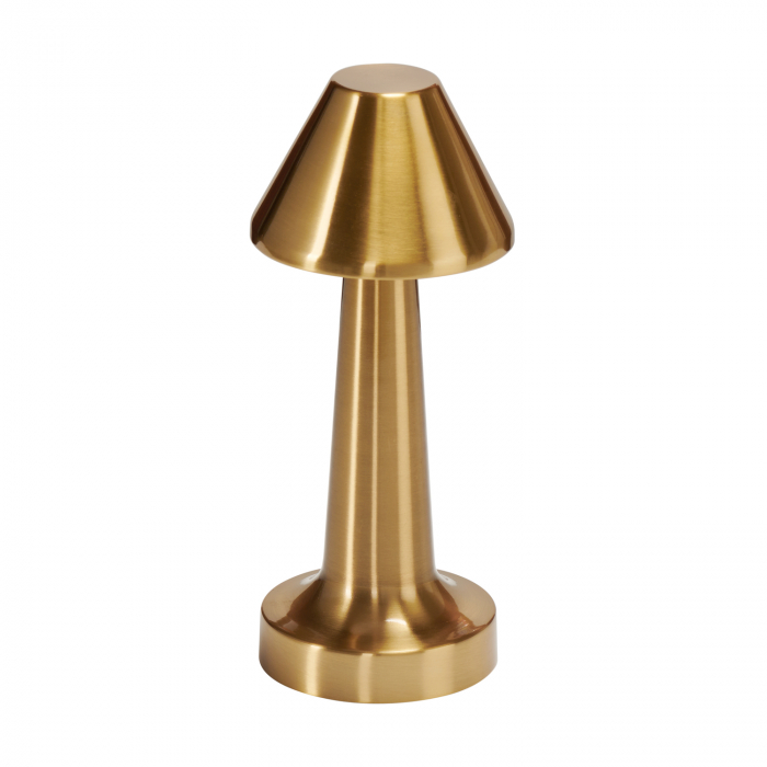 Lampă de masă LED TAVOLO B, aurie, incarcare USB [2]