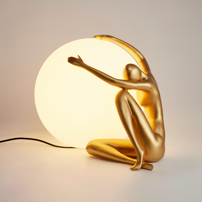 Lampă de masă WOMAN-1 aurie, 47 cm [5]