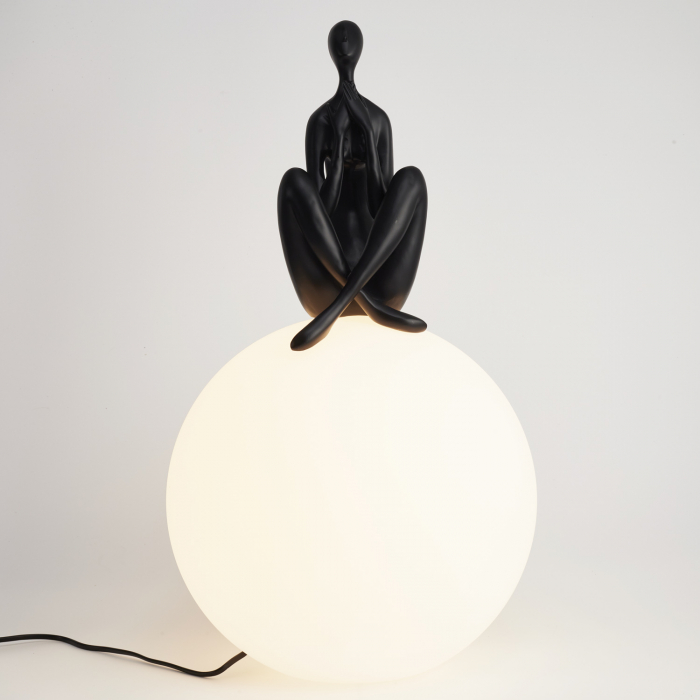 Lampă de masă WOMAN-3, neagră, 35 cm - Step into Design [5]