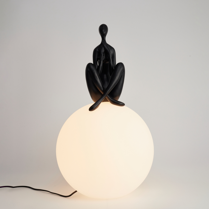 Lampă de masă WOMAN-3, neagră, 35 cm - Step into Design [2]