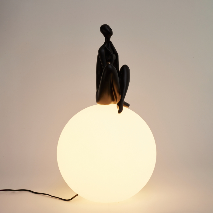 Lampă de masă WOMAN-3, neagră, 35 cm - Step into Design [3]