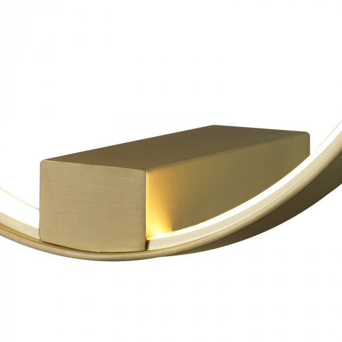 Lampă de perete LED ACIRCULO, aurie, 30 cm - Step into Design [3]