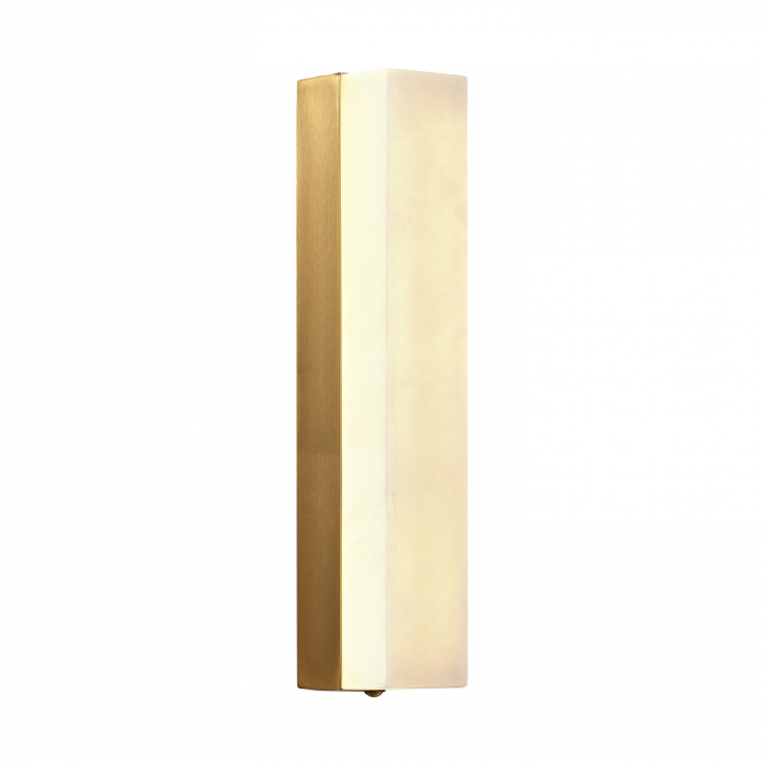 Lampă de perete BLOCK, marmura alba/alama, 40 cm [3]