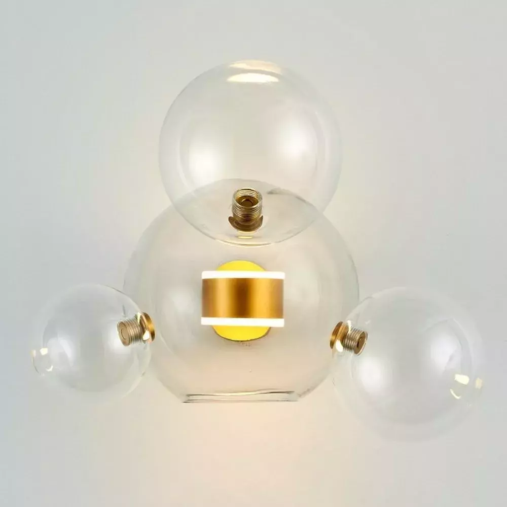 Lampa de perete gold LED BUBBLES-3+1W Step into Design [4]
