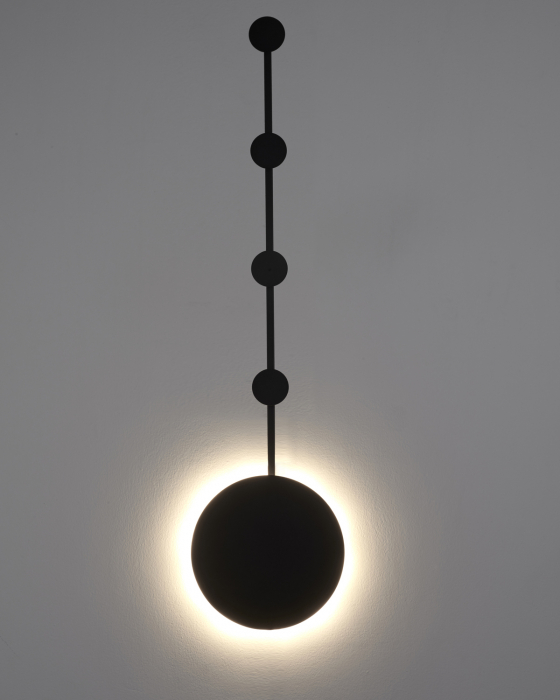 Lampă de perete LED CLEX-1, neagră, 80 cm - Step into Design [2]