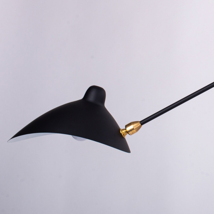 Lampă de perete CRANE-2W neagră, 40W, 174 cm - Step into Design [6]
