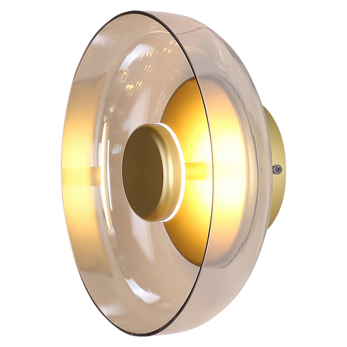 Lampa de perete gold LED DISCO 23 cm - step into design [3]