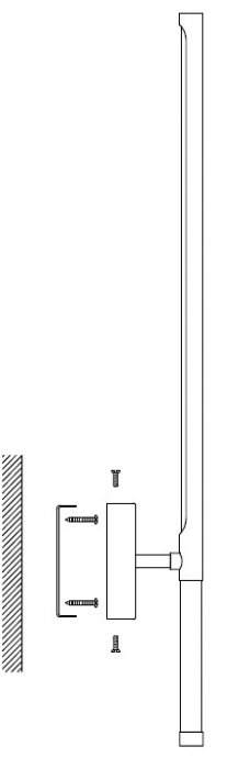 Aplică de perete LED FRESCO, auriu/alabastru, 3000 K, 125 cm [7]