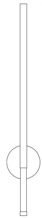 Aplică de perete LED FRESCO, auriu/alabastru, 3000 K, 125 cm [8]