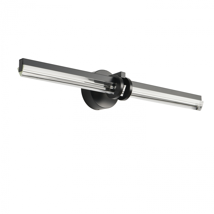 Aplică de perete LED LOVELY neagra, 58 cm [5]