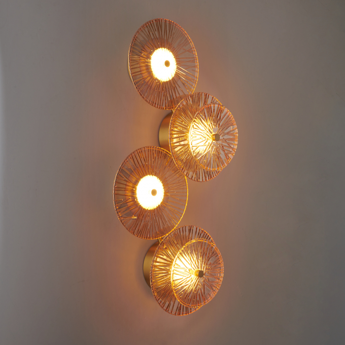 Lampă de perete LED LUXIO-4, amber, 61 cm - Step into Design [6]