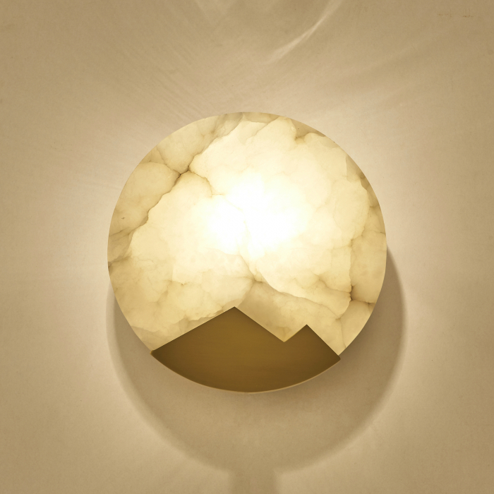 Lampa de perete marmura alba MARMO 20 cm - step into design [7]