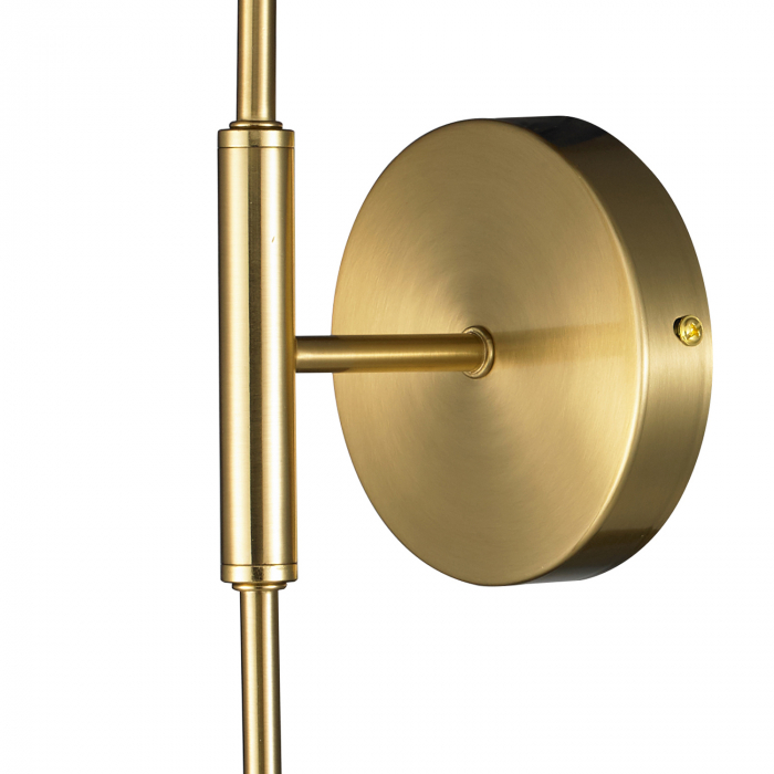 Aplică de perete MIKA-1, aurie/alb, înălțime 70 cm - Step into Design [4]