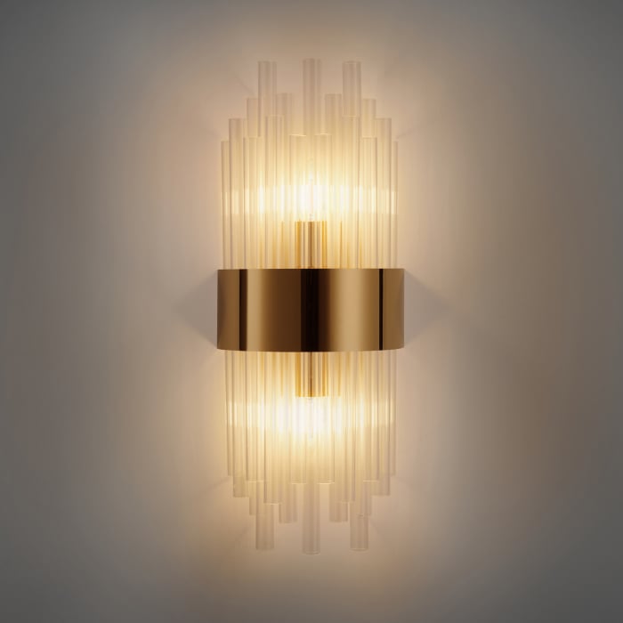 Lampă de perete MIRACOLO, aurie, 50 cm - Step into Design [5]