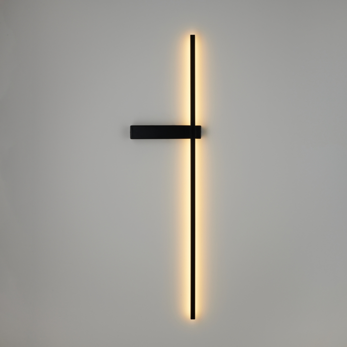 Aplică de perete LED SOUL neagra, 90 cm - Step into Design [2]