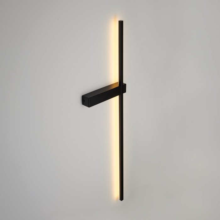 Aplică de perete LED SOUL neagra, 90 cm - Step into Design [8]