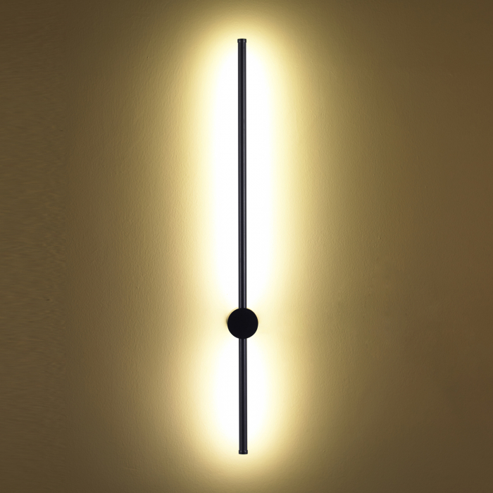 Lampă de perete LED SPARO neagră, 100 cm - Step into Design [2]