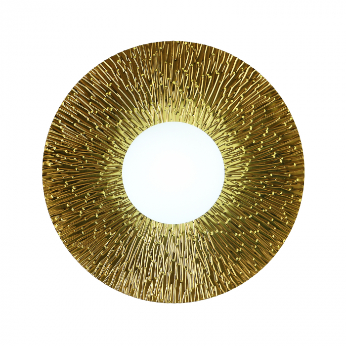 Lampă de perete SUN L, auriu/alb,  40 cm - Step into Design [3]