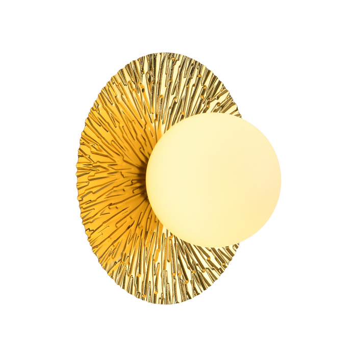 Lampă de perete SUN M, auriu/alb, 35 cm - Step into Design [6]
