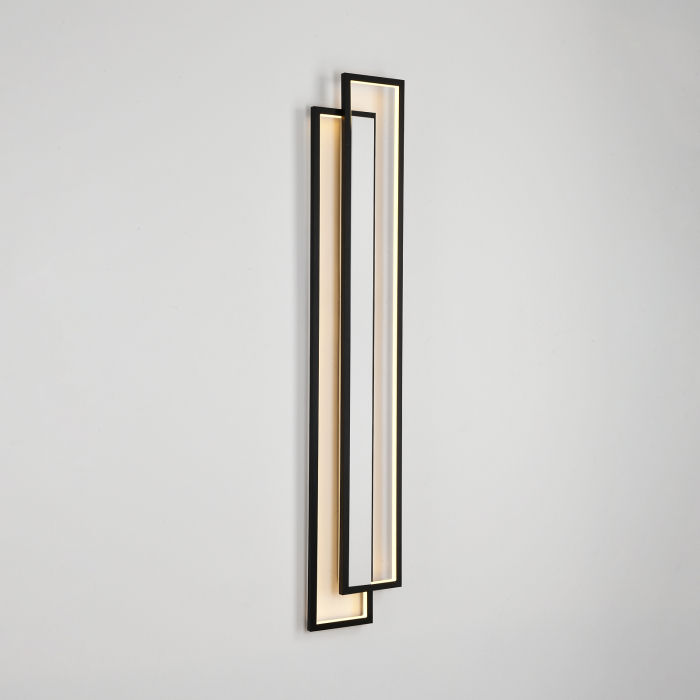 Aplică de perete LED SYMMETRY, negru/alb, 3000K, 160 cm [5]