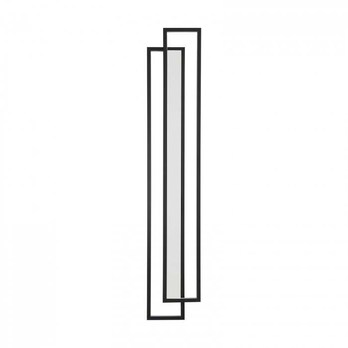 Aplică de perete LED SYMMETRY, negru/alb, 3000K, 160 cm [1]