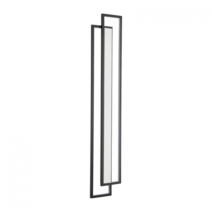 Aplică de perete LED SYMMETRY, negru/alb, 3000K, 160 cm [3]
