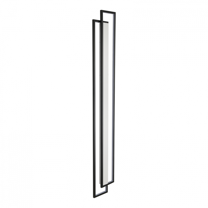 Aplică de perete LED SYMMETRY, negru/alb, 3000K [9]