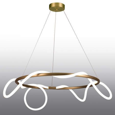 Lampă suspendată LED FANTASIA aurie, 3000k, 60 cm - Step into Design [2]