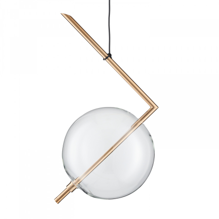 Pendul LED AMORE auriu, 24 cm - STEP INTO DESIGN [1]