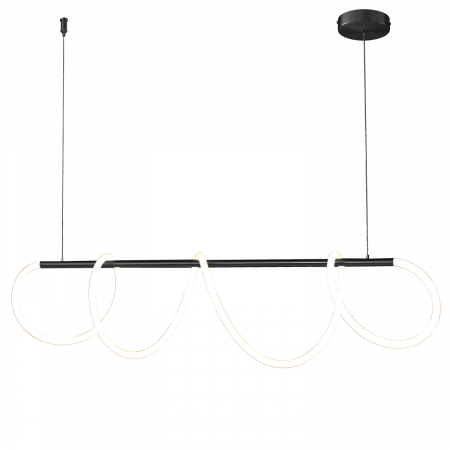 Lampă suspendată LED FANTASIA neagră, 3000k,120 cm - Step into Design [2]