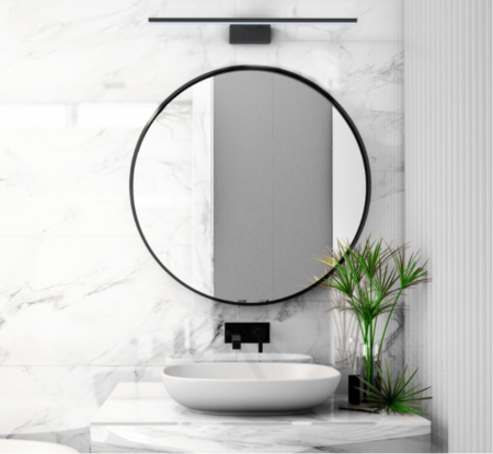 Aplica baie LED CEZZANE M neagra, 4000K, IP44, lungime 60 cm - NOWODVORSKI [2]
