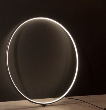 Aplica de perete LED RING cu intrerupator, neagra, 3000K, 950 lm, diametru 45 cm - NOVA LUCE 9108312 [5]