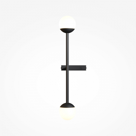 LED - Aplica de perete LED TOUCH, negru/alb, intrerupator touch, 3000K, inaltime 48 cm - MAYTONI