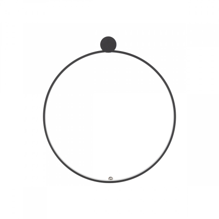 Aplica de perete/tavan LED CIRCOLO, negru, 3000K, 560 lm, diametru 45 cm - NOWODVORSKI [2]