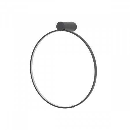 Aplica de perete/tavan LED CIRCOLO, negru, 3000K, 560 lm, diametru 45 cm - NOWODVORSKI [1]