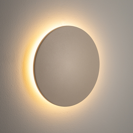 Lămpi și aplice exterior - Aplică LED exterior ARIA M, bej IP54, 3000K, 18 cm - Nowodvorski