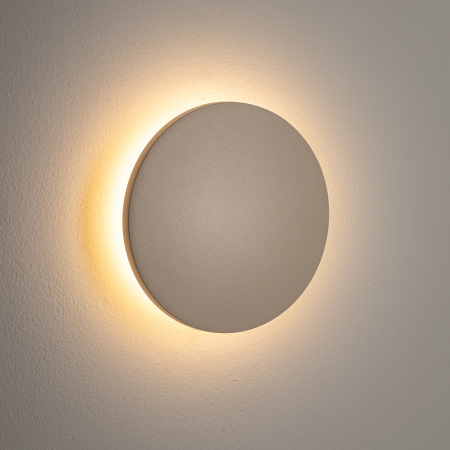 Lămpi și aplice exterior - Aplică LED exterior ARIA S, bej, IP54, 3000K, 13.5 cm - Nowodvorski