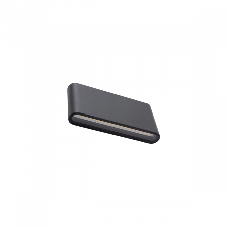 Aplică exterior LED SEMI M, neagră, 3000K, 17.5 cm - NOWODVORSKI 11364 [3]