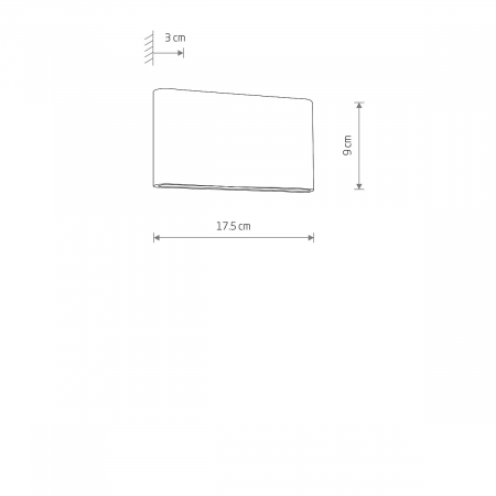 Aplică exterior LED SEMI M, neagră, 3000K, 17.5 cm - NOWODVORSKI 11364 [6]