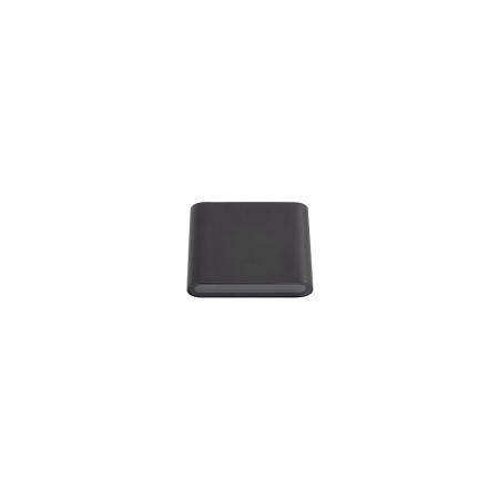 Aplica pentru perete exterior LED SEMI S, negru, 3000K, IP54, flux 300 lm, lungime 11 cm - NOWODVORSKI 11363 [2]