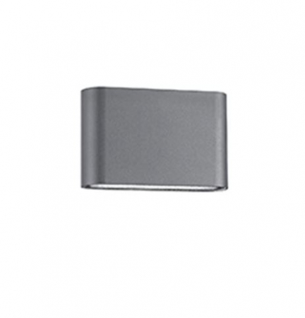 Perete - Aplica pentru perete exterior LED SOHO, gri inchis, 3000K, IP54, flux 800 lm, lungime 18.5 cm - NOVA LUCE 740404