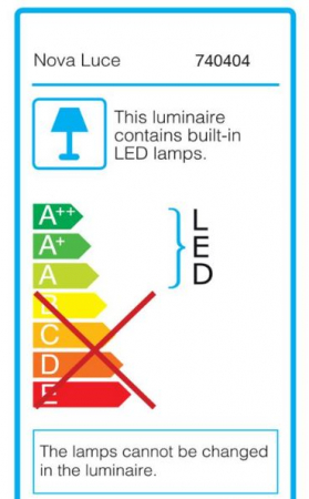 Aplica pentru perete exterior LED SOHO, gri inchis, 3000K, IP54, flux 800 lm, lungime 18.5 cm - NOVA LUCE 740404 [3]