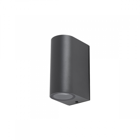 Perete - Aplica pentru perete exterior NICO II, grafit, 2*GU10, IP54, inaltime 15 cm - NOWODVORSKI 9517