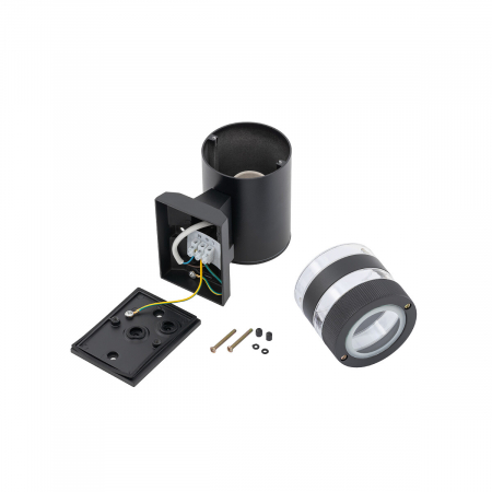 Aplica pentru perete exterior SIERRA, negru, 1*E27, IP54, inaltime 19.5 cm - NOWODVORSKI 4421 [4]