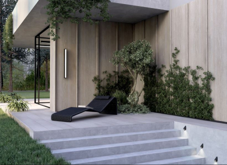 Aplica pentru perete/tavan exterior LED OUTLINE M, negru, 3000K, IP44, 1800 lm, lungime 100 cm - NOWODVORSKI [6]