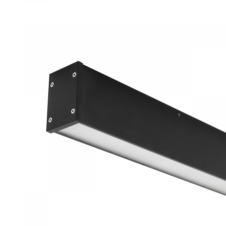 Aplica pentru perete/tavan exterior LED OUTLINE S, negru, 3000K, IP44, 1200 lm, lungime 50 cm - NOWODVORSKI [2]