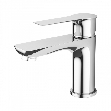 Baterii lavoar - Baterie baie pentru lavoar LEVEL, crom, inaltime 14 cm - CASA BLANCA