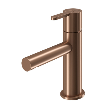Baterii lavoar - Baterie baie pentru lavoar SENSE, auriu, monocomanda, inaltime 15.6 cm - SPATIO