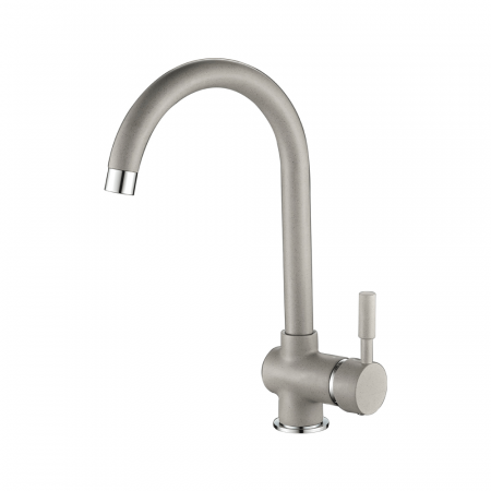 Baterii bucatarie - Baterie bucatarie pentru chiuveta gat de legada GRANIT, granit gri, inaltime 31.8 cm - CASA BLANCA