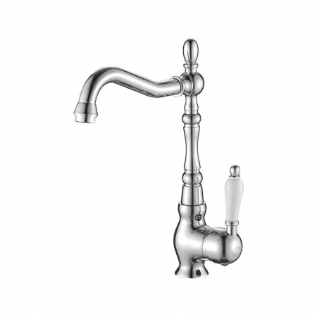 Baterii bucatarie - Baterie bucatarie pentru chiuveta LORA, monocomanda, crom, inaltime 30.4 cm - CASA BLANCA